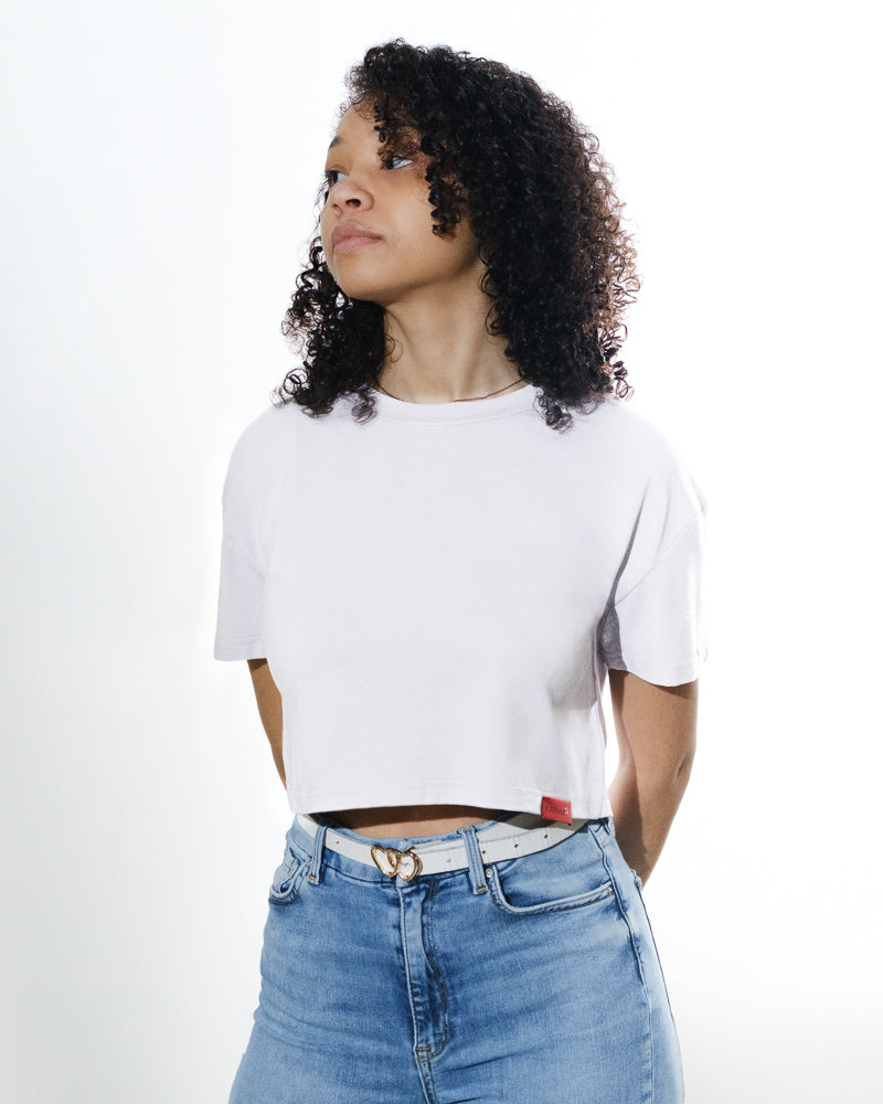 Womens Premium Crop Tee