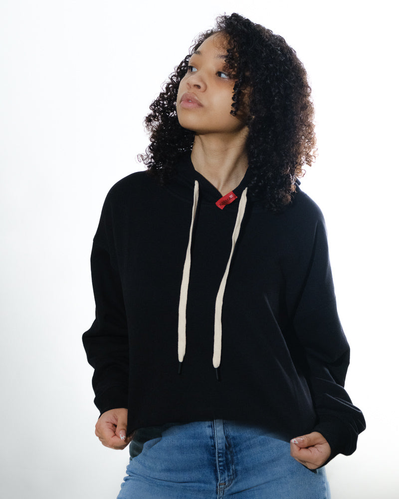 Womens Premium Sports Crop Hoodie COMING SOON